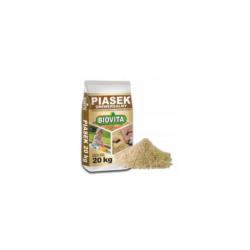 Piasek Uniwersalny Sztuczna Trawa Atest 20 kg