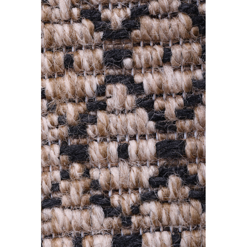 Dywan Indiana 08625A JUTE / BLACK 140x200cm Dywan Indiana 08625A JUTE / BLACK 140x200cm