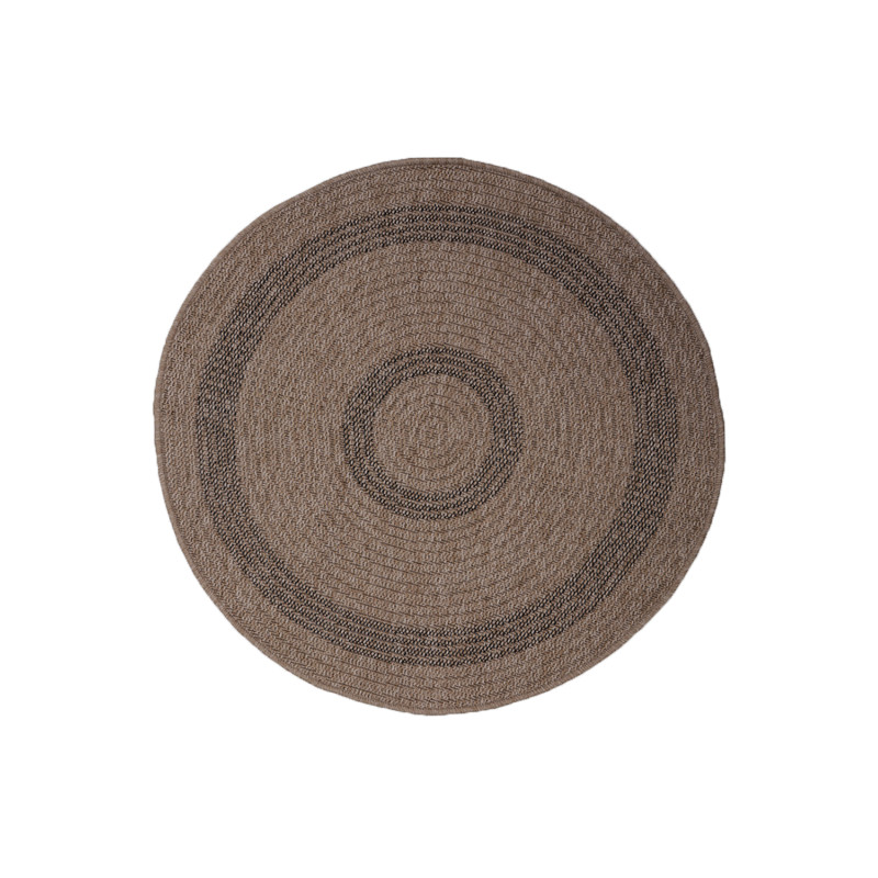 Dywan Indiana 08866A JUTE / BLACK 100x100cm Dywan Indiana 08866A JUTE / BLACK 100x100cm