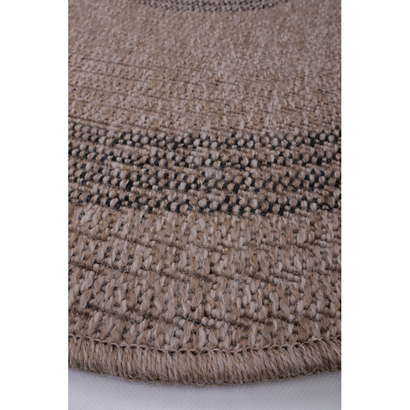Dywan Indiana 08866A JUTE / BLACK 100x100cm Dywan Indiana 08866A JUTE / BLACK 100x100cm