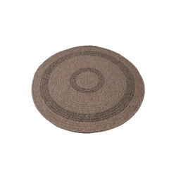 Dywan Indiana 08866A JUTE / BLACK 100x100cm Dywan Indiana 08866A JUTE / BLACK 100x100cm