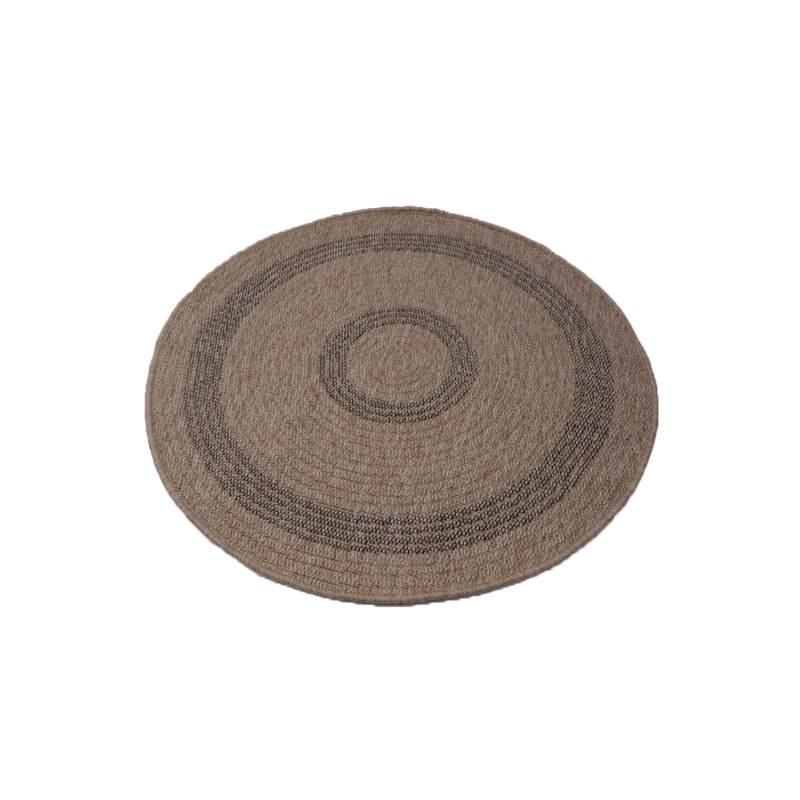Dywan Indiana 08866A JUTE / BLACK 100x100cm Dywan Indiana 08866A JUTE / BLACK 100x100cm