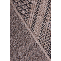 Dywan Indiana 08656A JUTE / BLACK 140x200cm