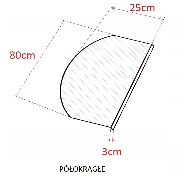 NAKŁADKI NA SCHODY NATURA MOCNA PĘTELKA 80cm