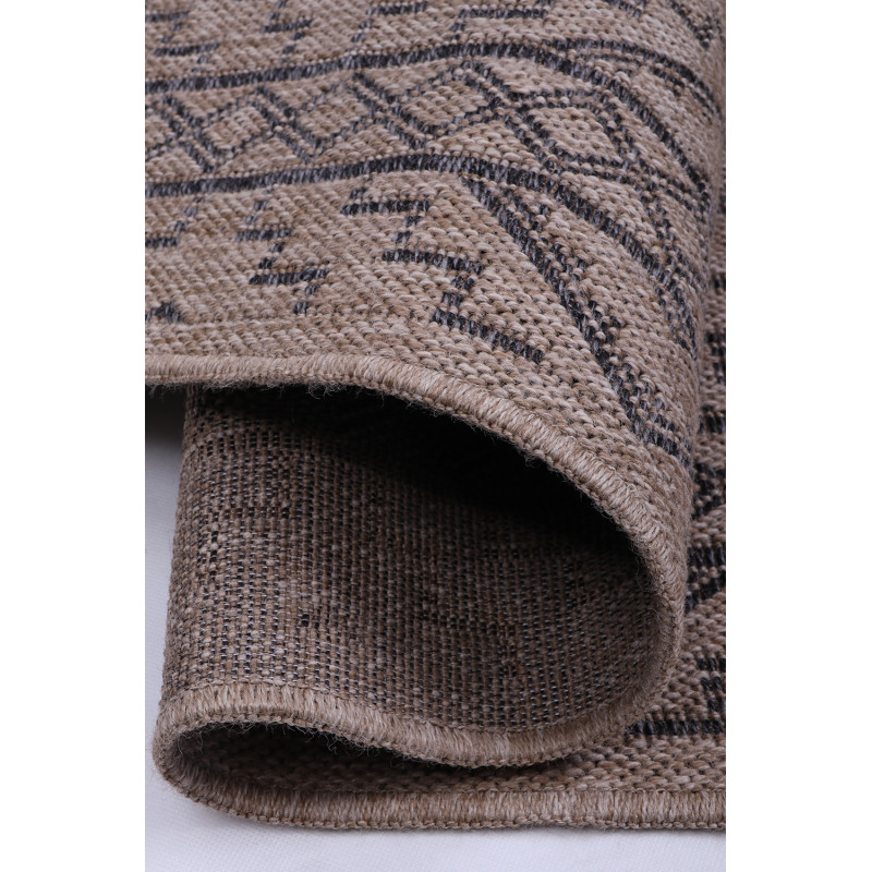 Dywan Indiana 08729B JUTE / ANTHRACITE 140x200cm Dywan Indiana 08729B JUTE / ANTHRACITE 140x200cm
