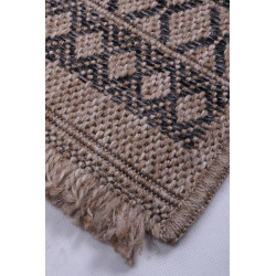 Dywan Indiana 08729B JUTE / ANTHRACITE 140x200cm Dywan Indiana 08729B JUTE / ANTHRACITE 140x200cm