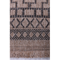 Dywan Indiana 08729B JUTE / ANTHRACITE 140x200cm Dywan Indiana 08729B JUTE / ANTHRACITE 140x200cm