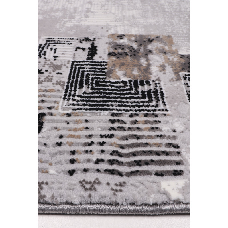 Dywan Merry MR 234 GREY BLACK 160x230cm Dywan Merry MR 234 GREY BLACK 160x230cm