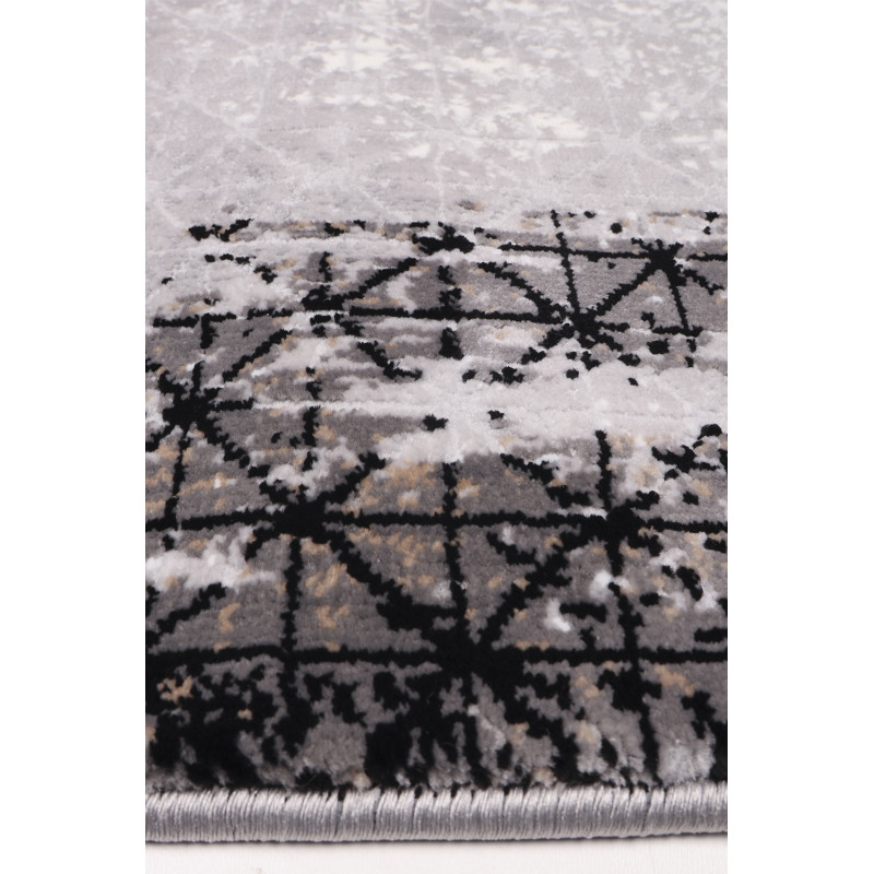 Dywan Merry MR 235 GREY BLACK 120x170cm Dywan Merry MR 235 GREY BLACK 120x170cm
