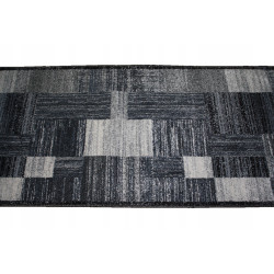 Chodnik SPIRIT SZARY Prostokąty GRUBY MIĘKKI 80cm