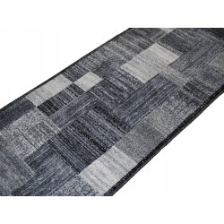 Chodnik SPIRIT SZARY Prostokąty GRUBY MIĘKKI 80cm
