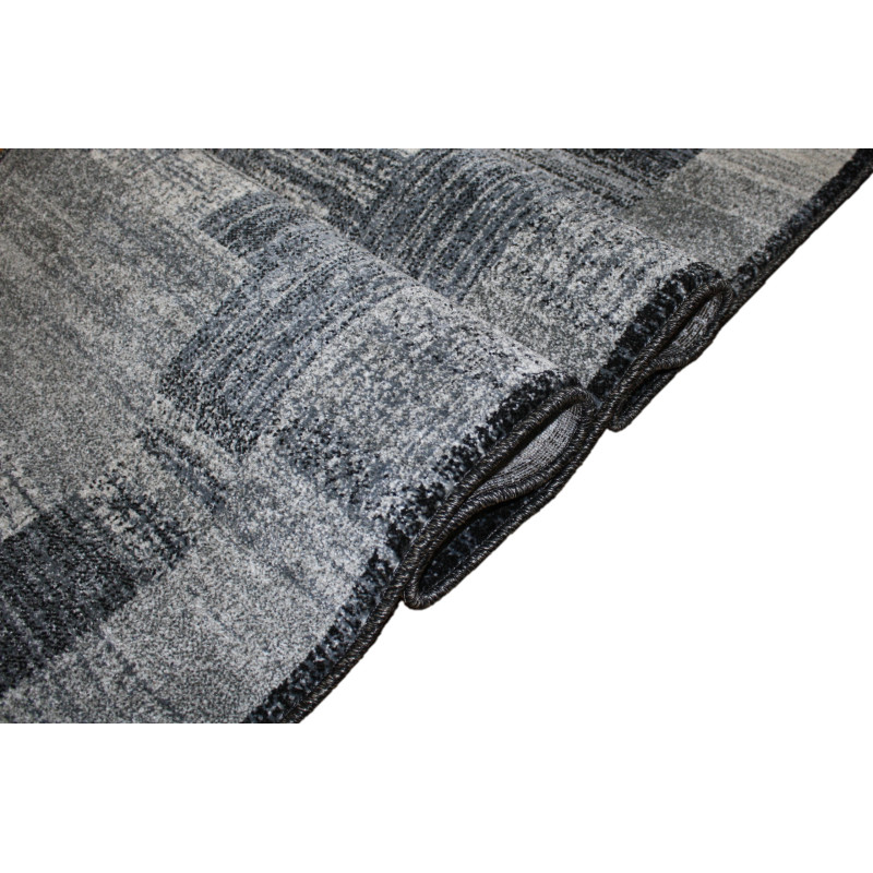 Chodnik SPIRIT SZARY Prostokąty GRUBY MIĘKKI 80cm