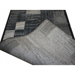 Chodnik SPIRIT SZARY Prostokąty GRUBY MIĘKKI 80cm