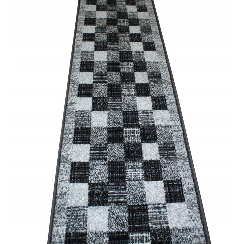 CHODNIK BCF Kratka Szaro Czarny MOCNY NOWOŚĆ 100cm