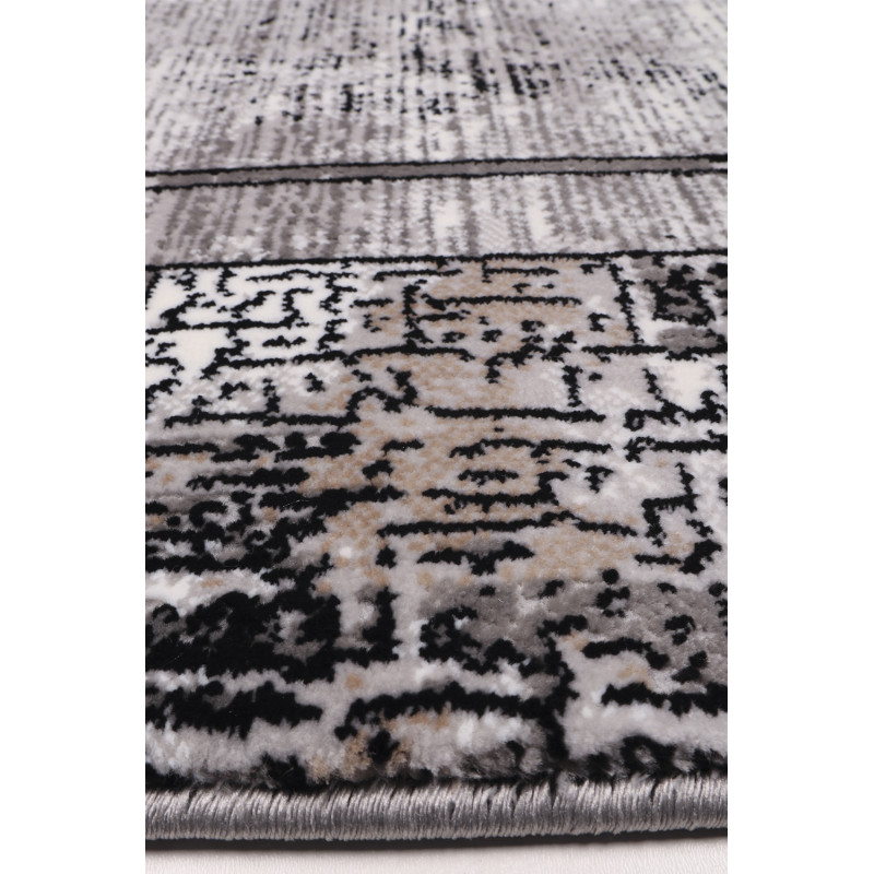 Dywan Merry MR 244 GREY BLACK 120x170cm Dywan Merry MR 244 GREY BLACK 120x170cm
