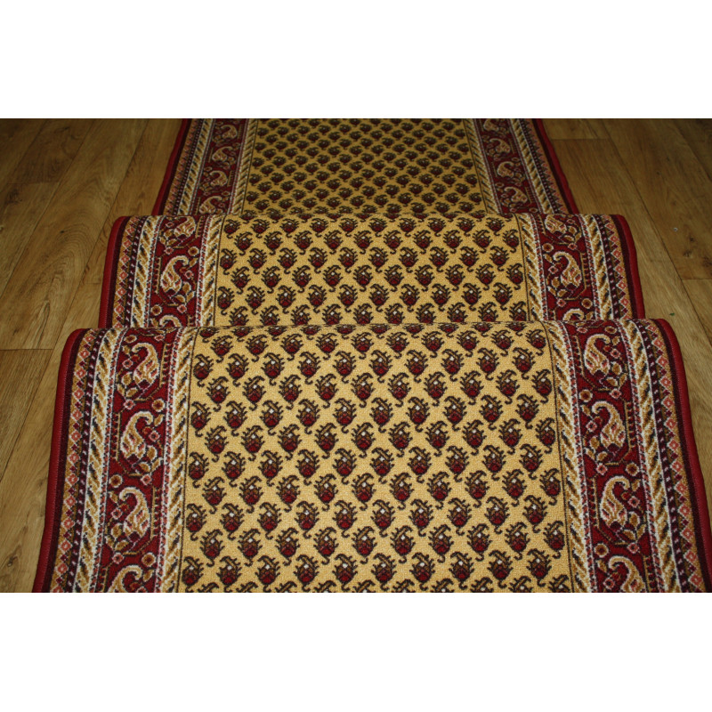 CHODNIK PODGUMOWANY 67cm Przedpokój HOL na metry Bordo Tradycyjny INCA