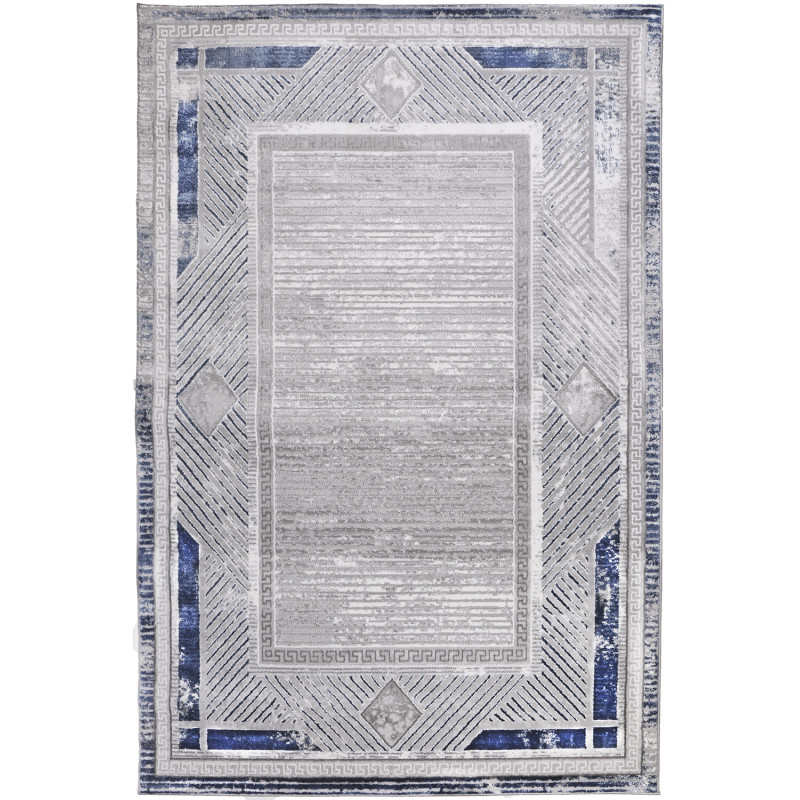Dywan HOME 363 GREY/NAVY 80x150cm