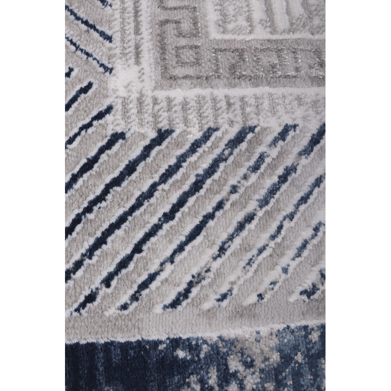 Dywan HOME 363 GREY/NAVY 80x150cm