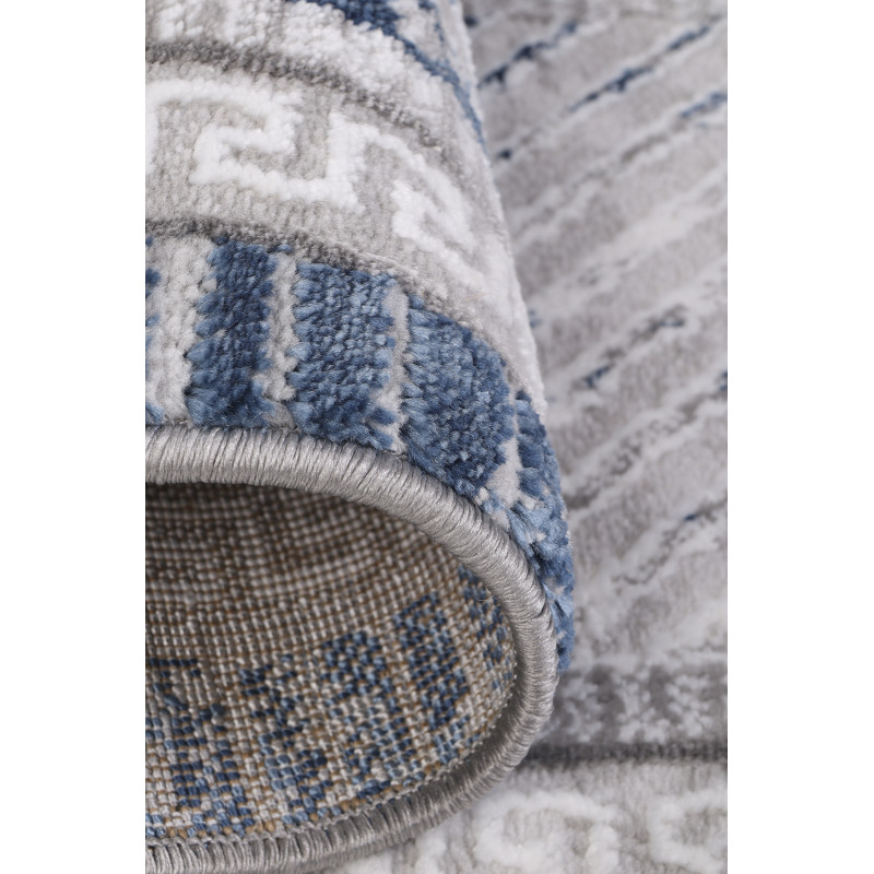 Dywan HOME 363 GREY/NAVY 80x150cm
