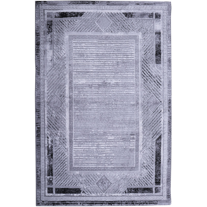 Dywan HOME 363 GREY/BLACK 80x150cm Dywan HOME 363 GREY/BLACK 80x150cm