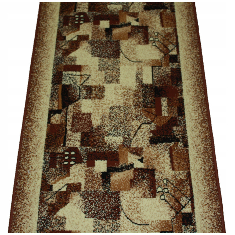 CHODNIK BCF MOCNY PRAKTYCZNY Brąz Beż 100cm CHODNIK BCF MOCNY PRAKTYCZNY Brąz Beż 100cm