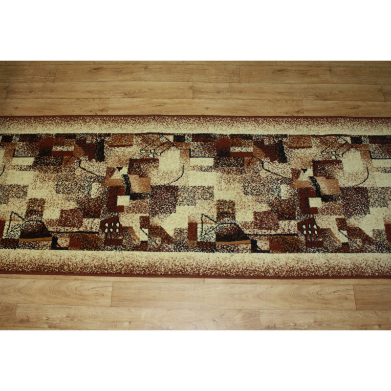 CHODNIK BCF MOCNY PRAKTYCZNY Brąz Beż 100cm CHODNIK BCF MOCNY PRAKTYCZNY Brąz Beż 100cm