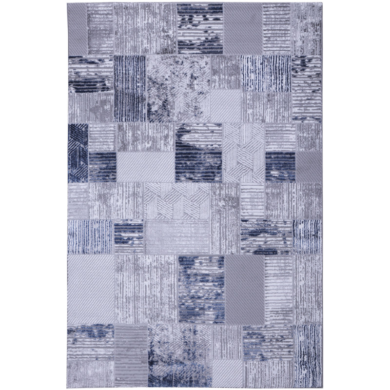 Dywan HOME 384 GREY/NAVY 120x170cm