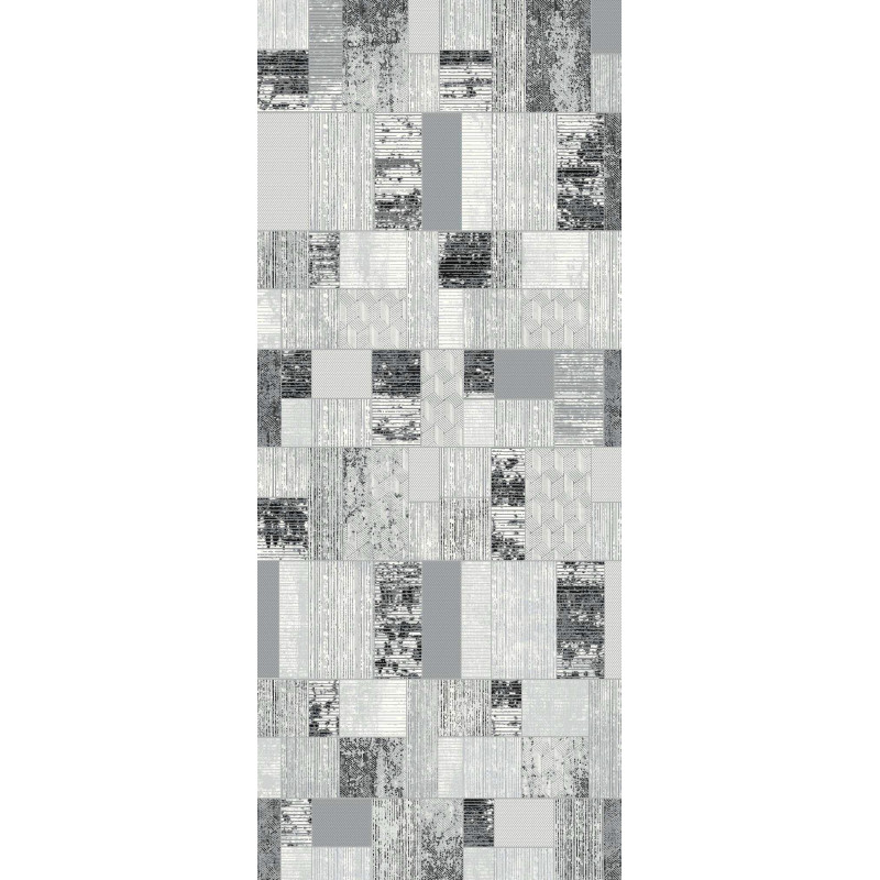 Dywan HOME 384 GREY/BLACK 80x150cm Dywan HOME 384 GREY/BLACK 80x150cm