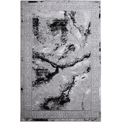 Dywan HOME 350 GREY/BLACK 80x150cm