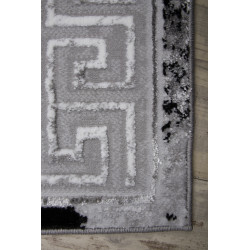 Dywan HOME 350 GREY/BLACK 80x150cm Dywan HOME 350 GREY/BLACK 80x150cm