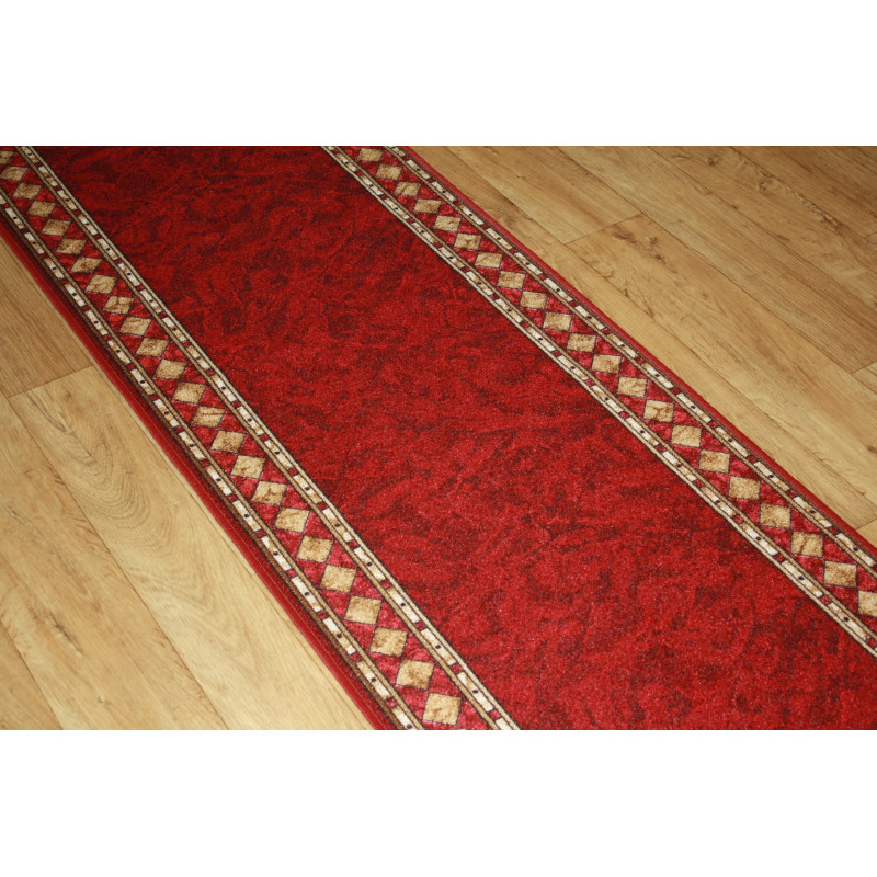 CHODNIK PODGUMOWANY 67cm PRZEDPOKÓJ SCHODY Cheops Bordo ELEGANCKI STYLOWY