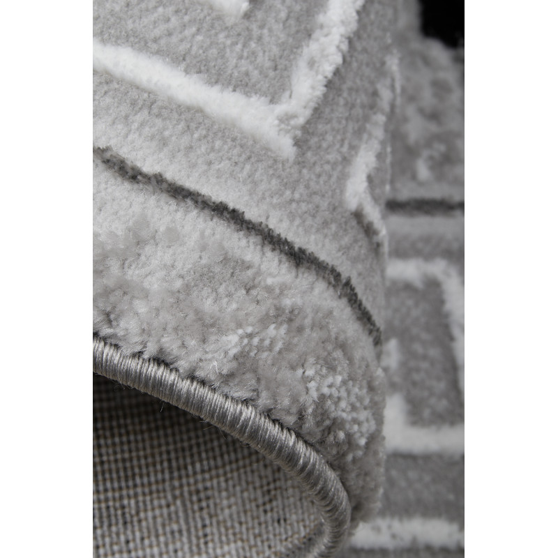 Dywan HOME 350 GREY/BLACK 80x150cm Dywan HOME 350 GREY/BLACK 80x150cm