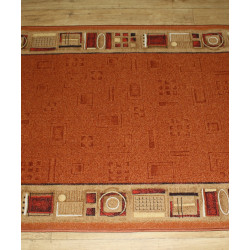 CHODNIK PODGUMOWANY Jena 84 Pomarańczowy 120 CM AW CHODNIK PODGUMOWANY Jena 84 Pomarańczowy 120 CM AW