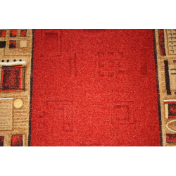 CHODNIK PODGUMOWANY Jena 10 Czerwony 80 CM AW CHODNIK PODGUMOWANY Jena 10 Czerwony 80 CM AW