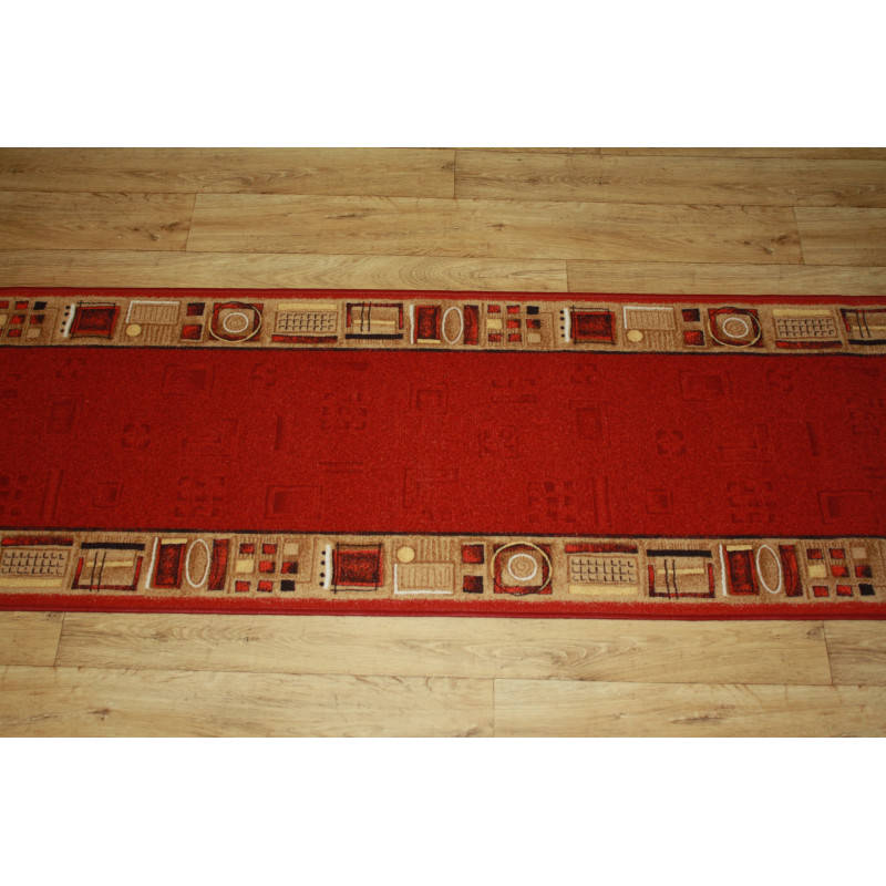 CHODNIK PODGUMOWANY Jena 10 Czerwony 80 CM AW CHODNIK PODGUMOWANY Jena 10 Czerwony 80 CM AW