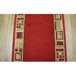 CHODNIK PODGUMOWANY Jena 10 Czerwony 67 CM AW CHODNIK PODGUMOWANY Jena 10 Czerwony 67 CM AW