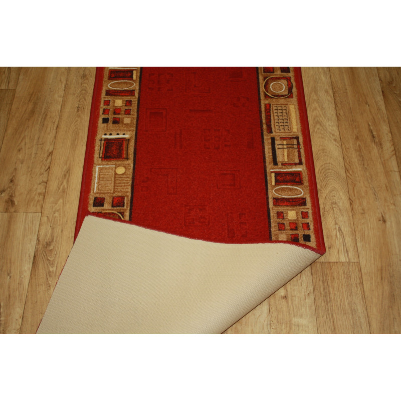 CHODNIK PODGUMOWANY Jena 10 Czerwony 67 CM AW CHODNIK PODGUMOWANY Jena 10 Czerwony 67 CM AW