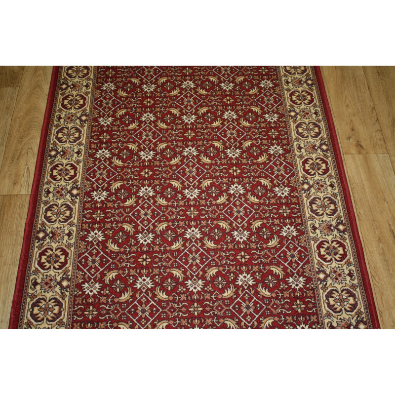 CHODNIK PODGUMOWANY Bidjar 10 BORDO 100 CM AW CHODNIK PODGUMOWANY Bidjar 10 BORDO 100 CM AW