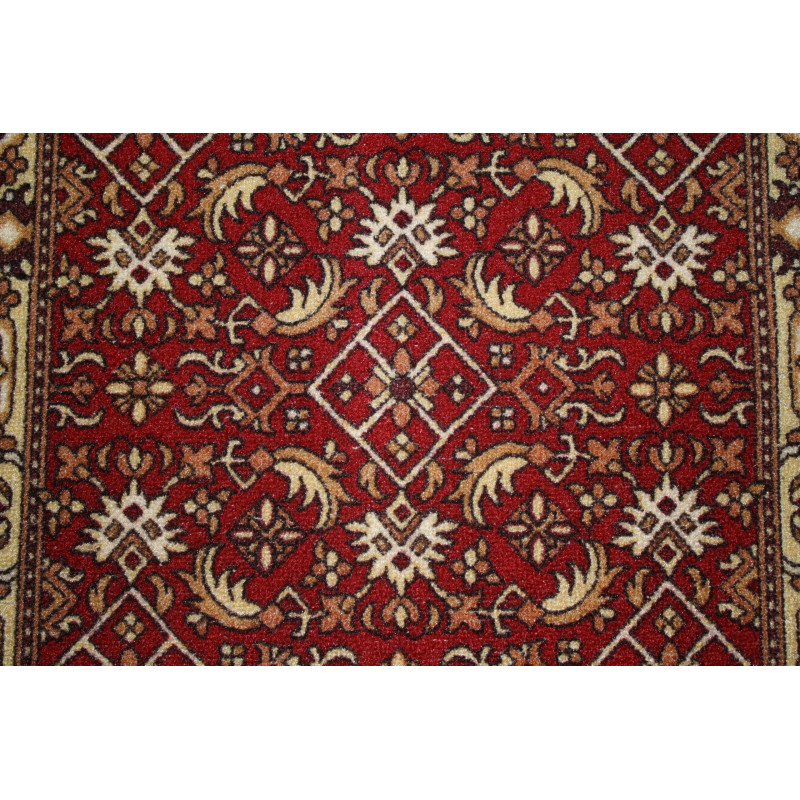 CHODNIK PODGUMOWANY Bidjar 10 BORDO 100 CM AW CHODNIK PODGUMOWANY Bidjar 10 BORDO 100 CM AW