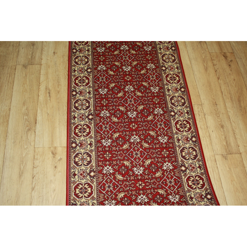 CHODNIK PODGUMOWANY Bidjar 10 BORDO 100 CM AW CHODNIK PODGUMOWANY Bidjar 10 BORDO 100 CM AW