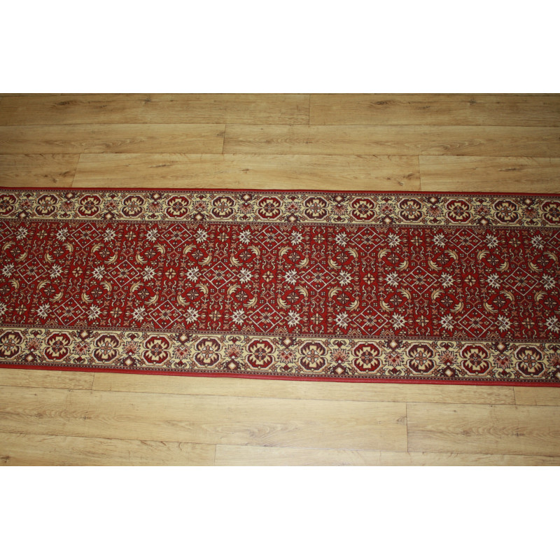CHODNIK PODGUMOWANY 67cm PRZEDPOKÓJ SCHODY Bidjar BORDO Klasyczny tradycyjny CHODNIK PODGUMOWANY 67cm PRZEDPOKÓJ SCHODY Bidjar BORDO Klasyczny tradycyjny