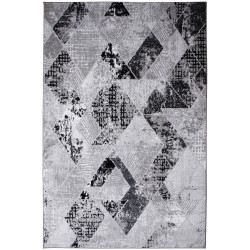 Dywan HOME 383 GREY/BLACK 133x190cm