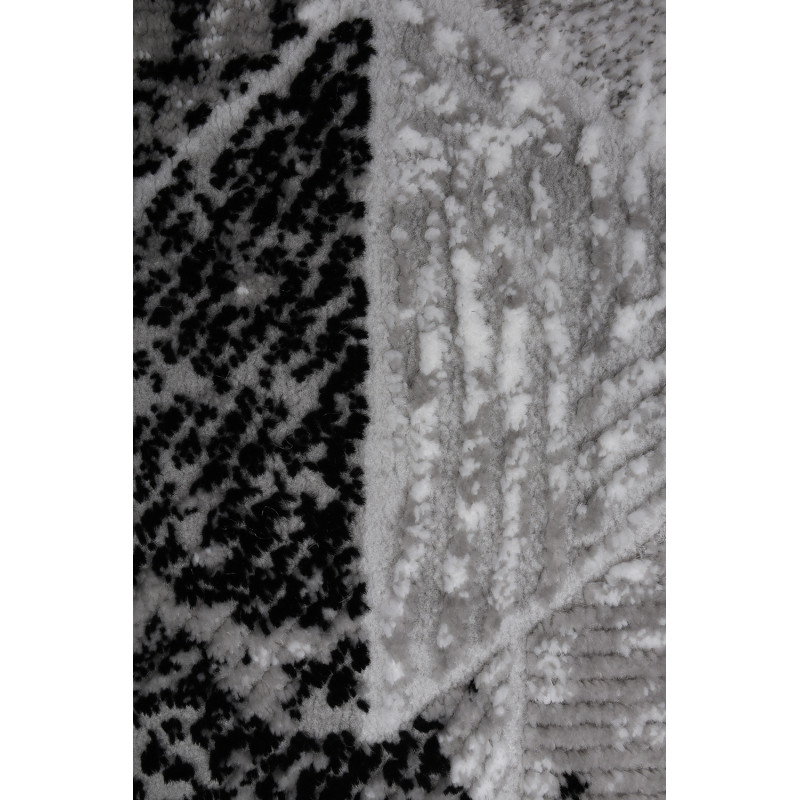 Dywan HOME 383 GREY/BLACK 133x190cm Dywan HOME 383 GREY/BLACK 133x190cm