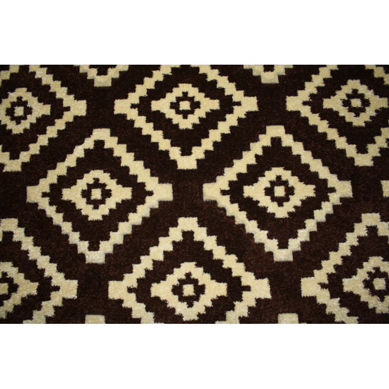 Dywan Opium 140x190 4868A Brąz Krem Romby Dywan Opium 140x190 4868A Brąz Krem Romby