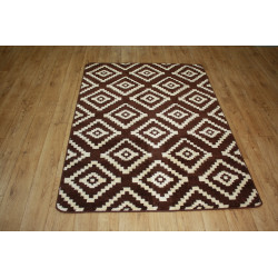 Dywan Opium 140x190 4868A Brąz Krem Romby Dywan Opium 140x190 4868A Brąz Krem Romby