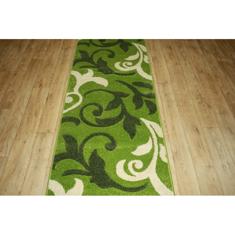 CHODNIK Dywanowy GRUBY FRYZ 3D ZIELONY MIĘKKI 80CM CHODNIK Dywanowy GRUBY FRYZ 3D ZIELONY MIĘKKI 80CM