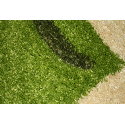 CHODNIK Dywanowy GRUBY FRYZ 3D ZIELONY MIĘKKI 80CM CHODNIK Dywanowy GRUBY FRYZ 3D ZIELONY MIĘKKI 80CM