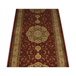 CHODNIK Dywanowy gruby heat-set szer. 100 cm bordo