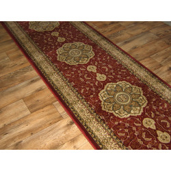 CHODNIK Dywanowy gruby heat-set szer. 100 cm bordo