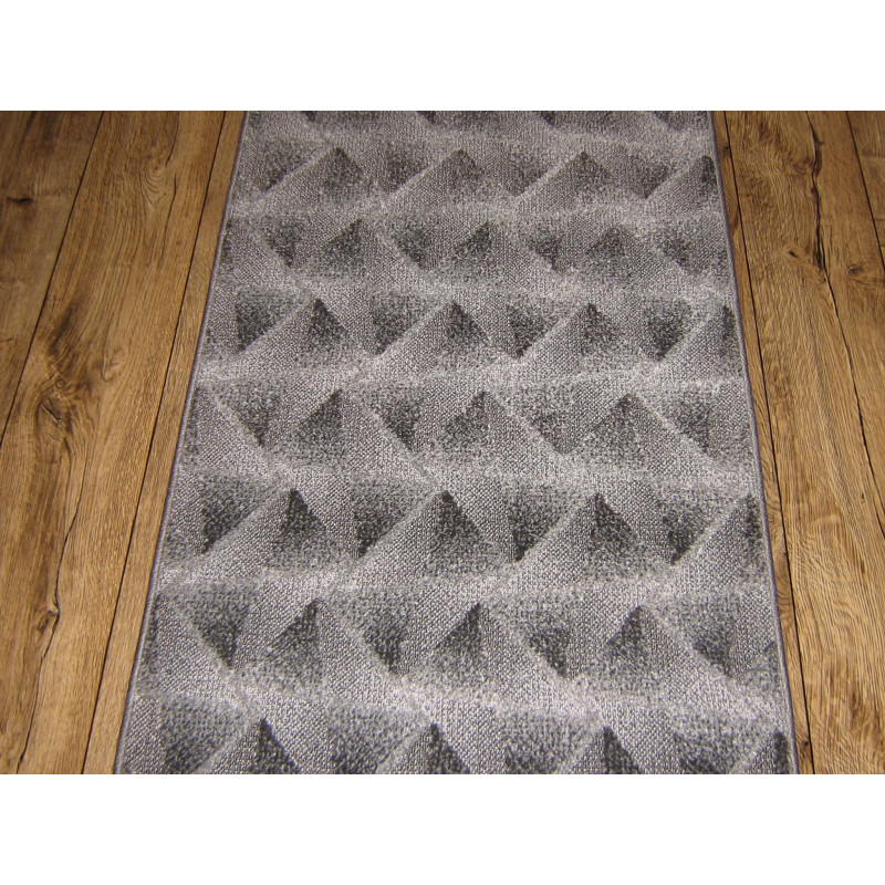 CHODNIK Dywanowy Agnella FEN fryz 3D szer. 80 cm